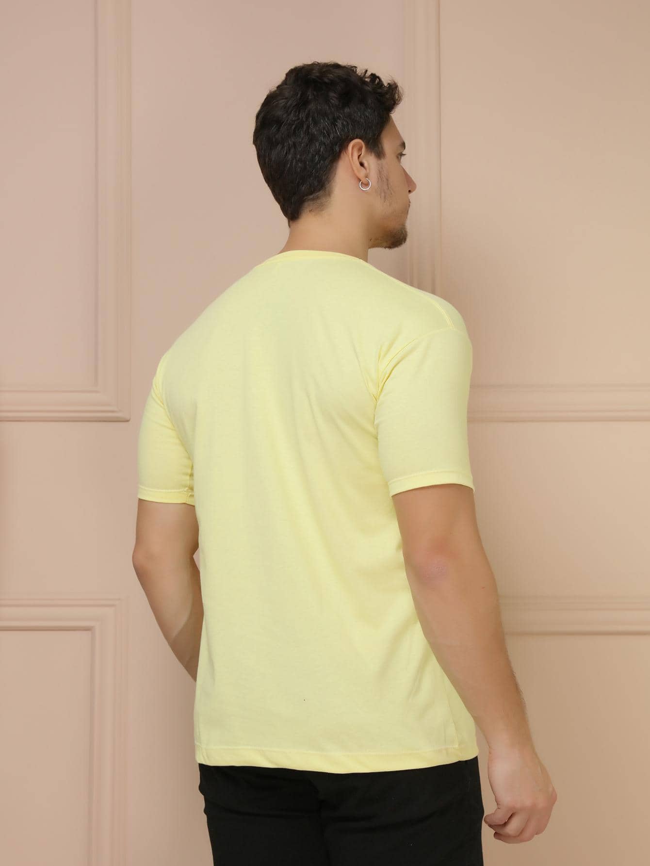 Camiseta Masculina 100% Algodão Básica GrifeX™