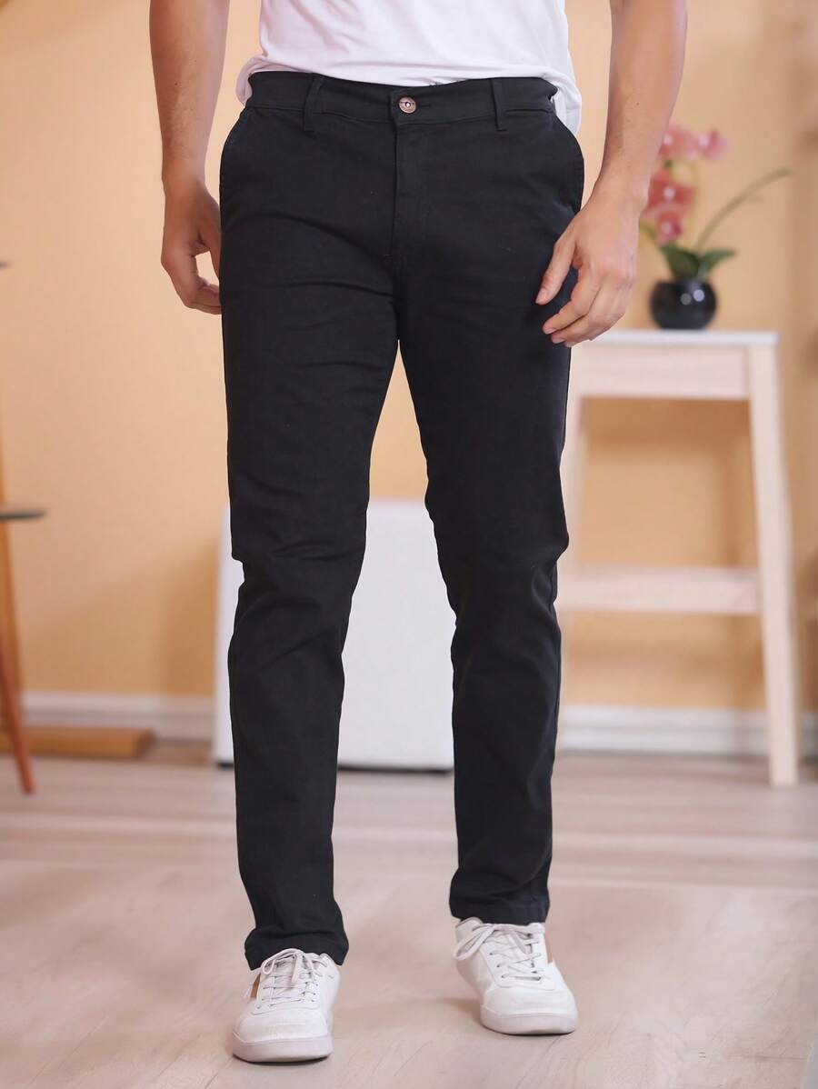 Calça Sarja Social Fino GrifeX™