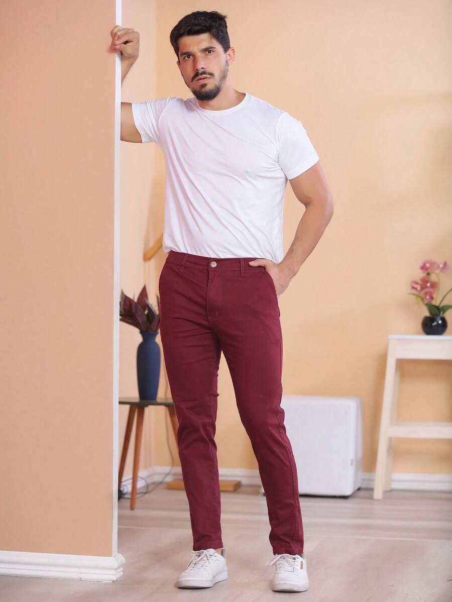 Calça Sarja Social Fino GrifeX™