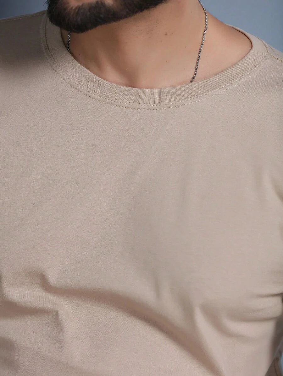 Camiseta Masculina 100% Algodão Básica GrifeX™