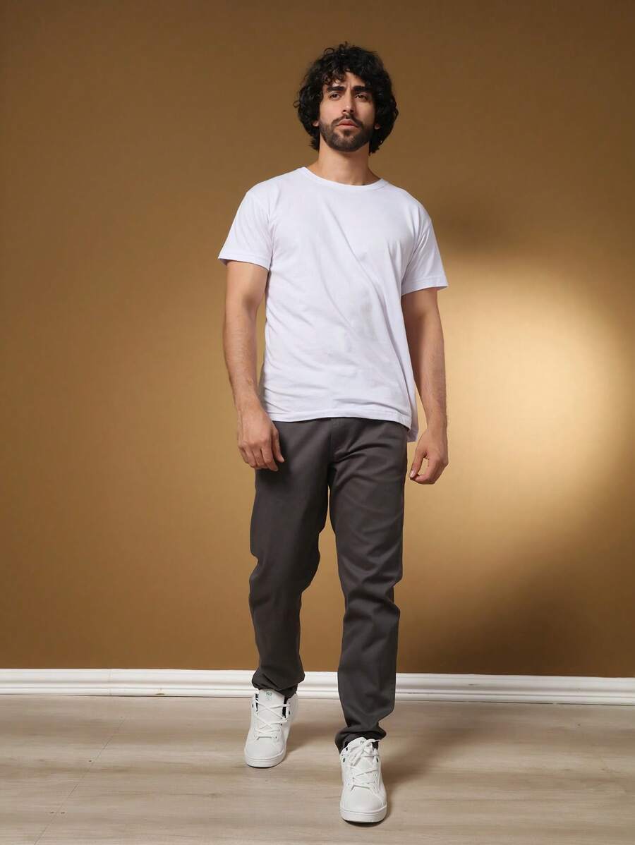 Calça Sarja Social Fino GrifeX™