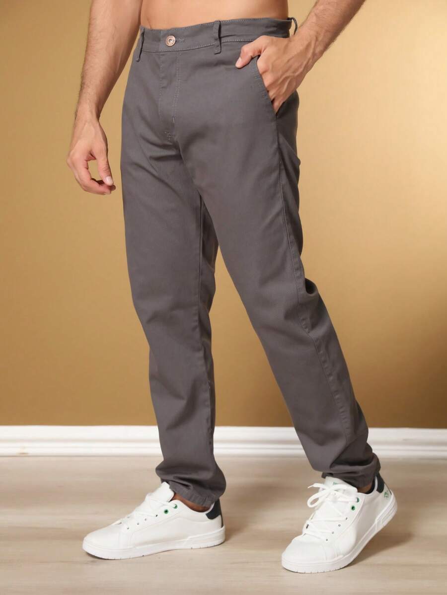 Calça Sarja Social Fino GrifeX™