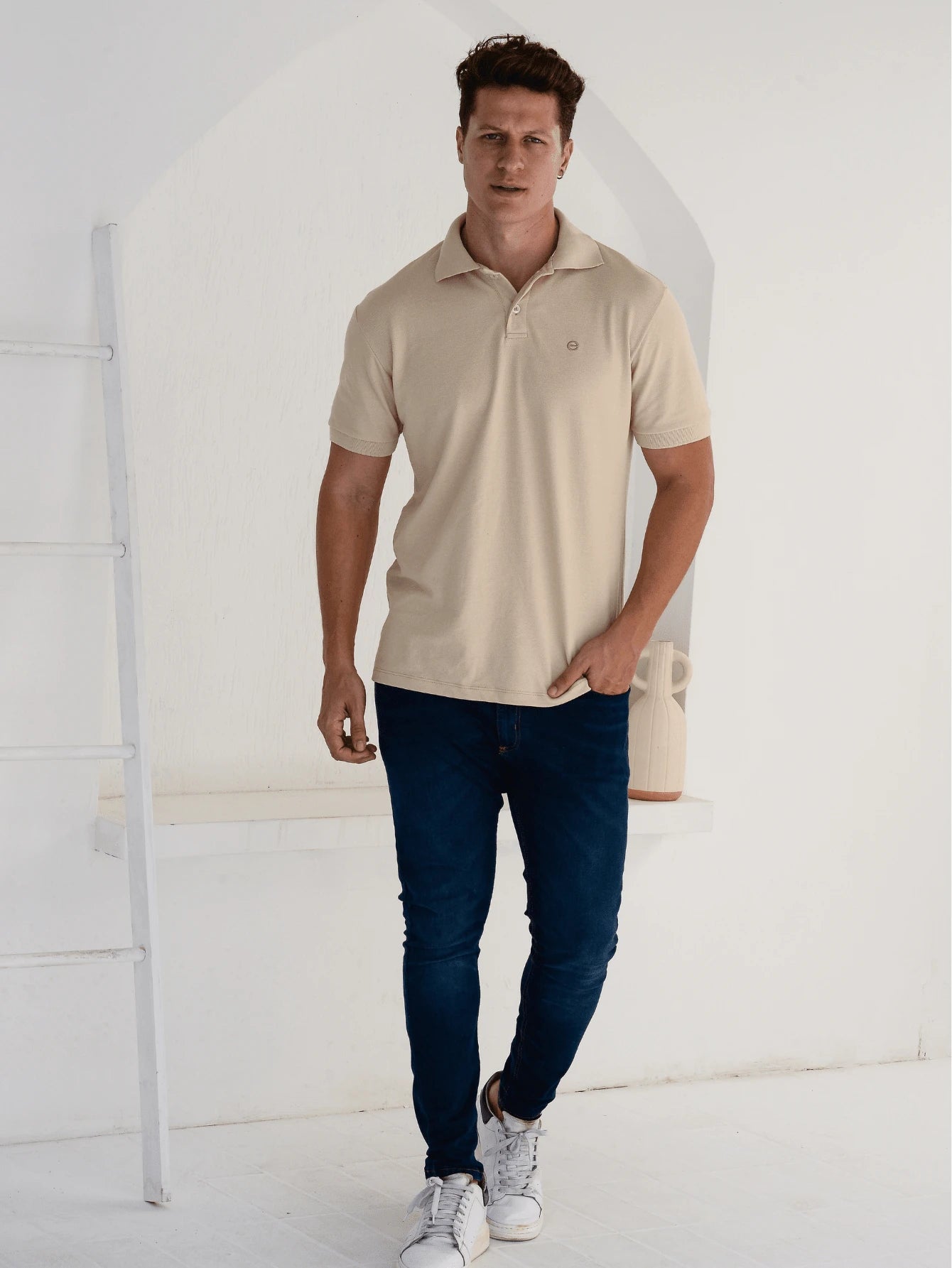 Camisa Polo Malha Confort GrifeX™