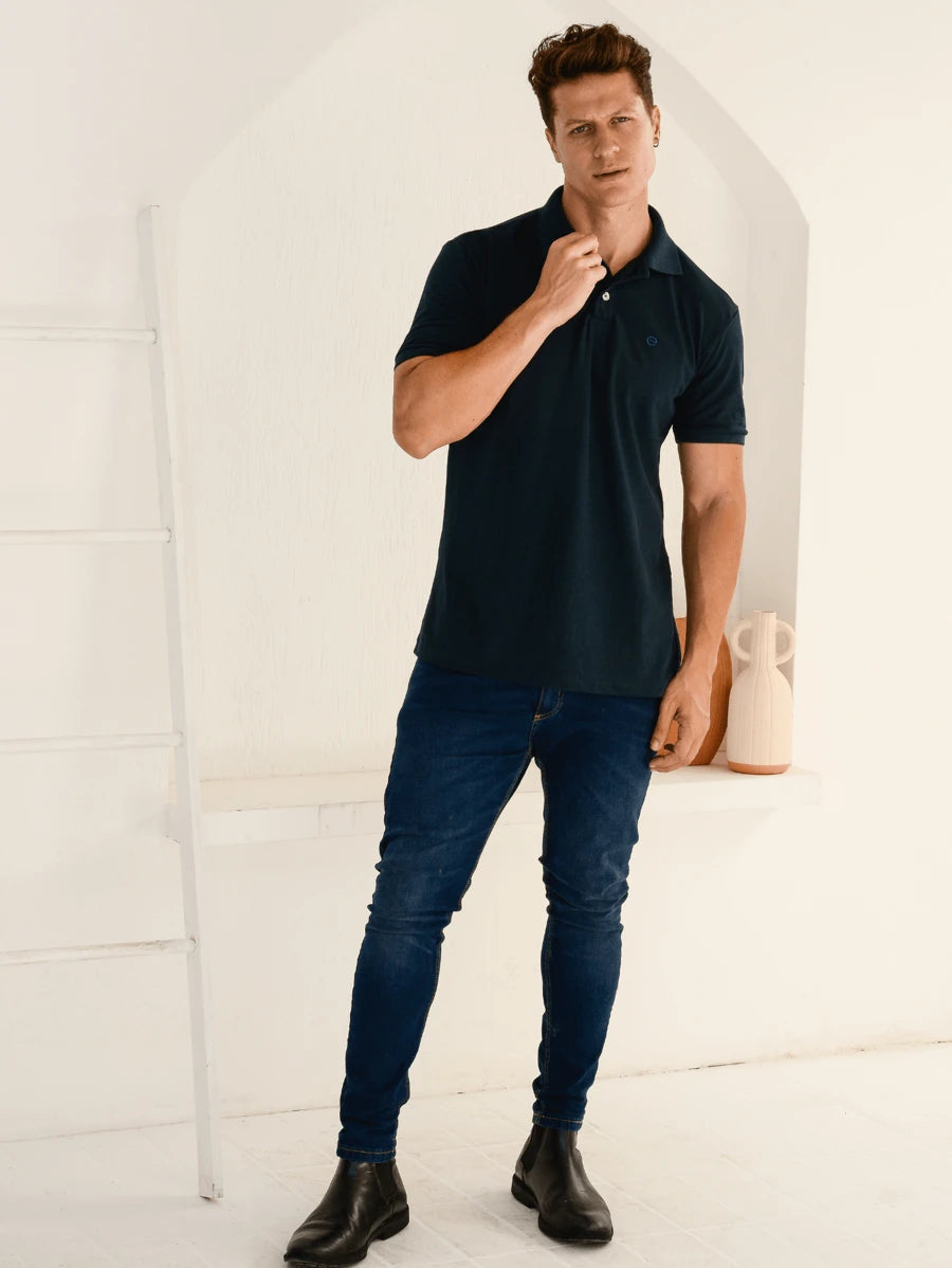 Camisa Polo Malha Confort GrifeX™