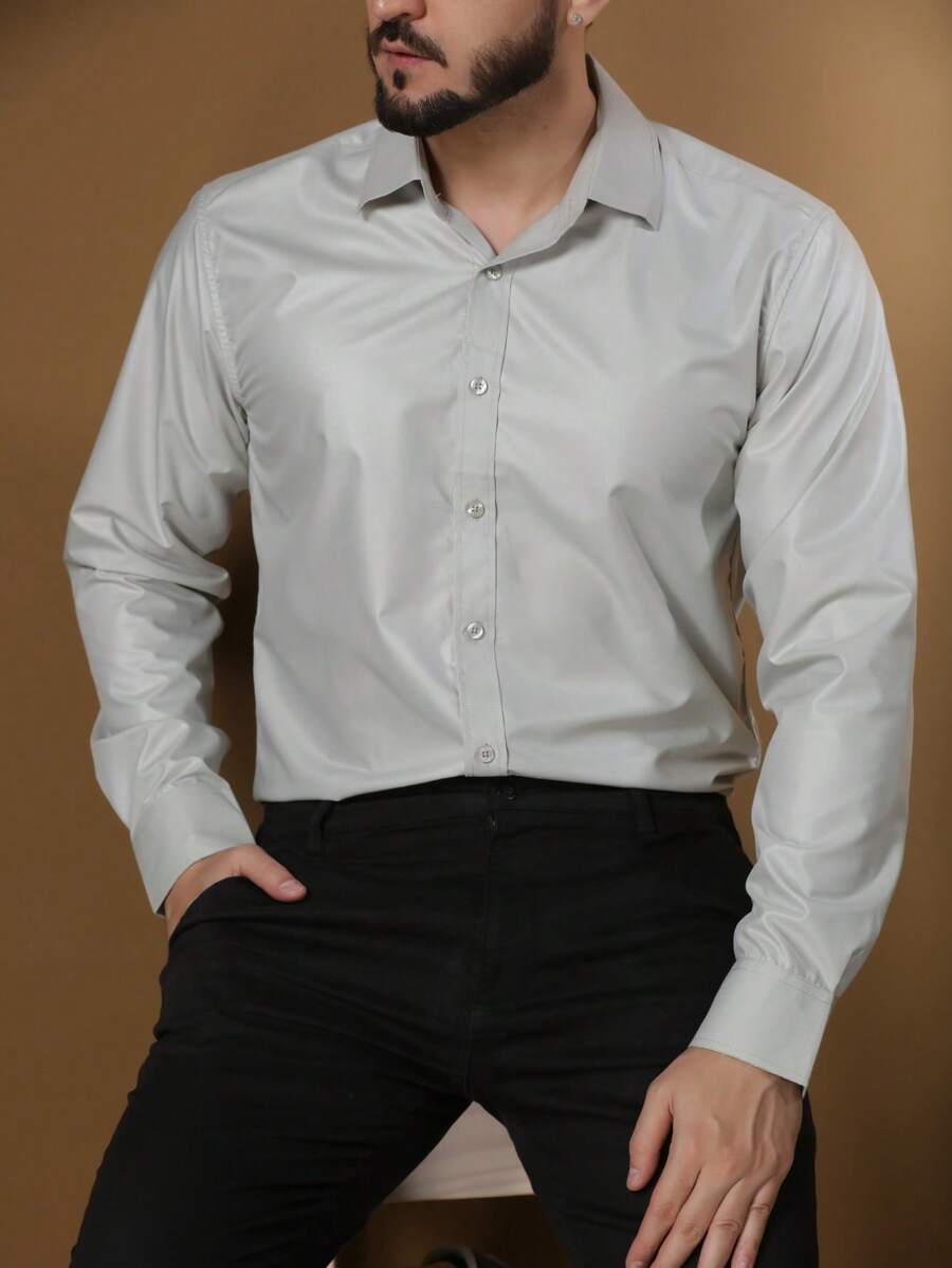 Camisa Social Slim Micro Fibra GrifeX™