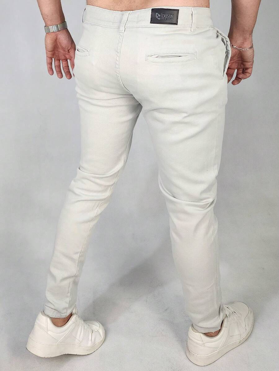 Calça Masculina Alfaiataria Social Sarja Skinny GrifeX™