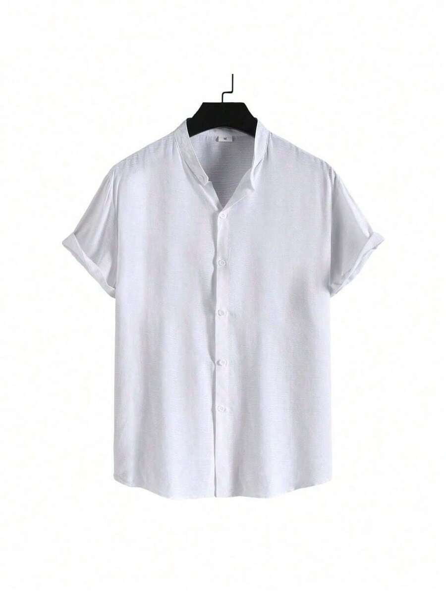 Camisa Manga Curta de Linho GrifeX™