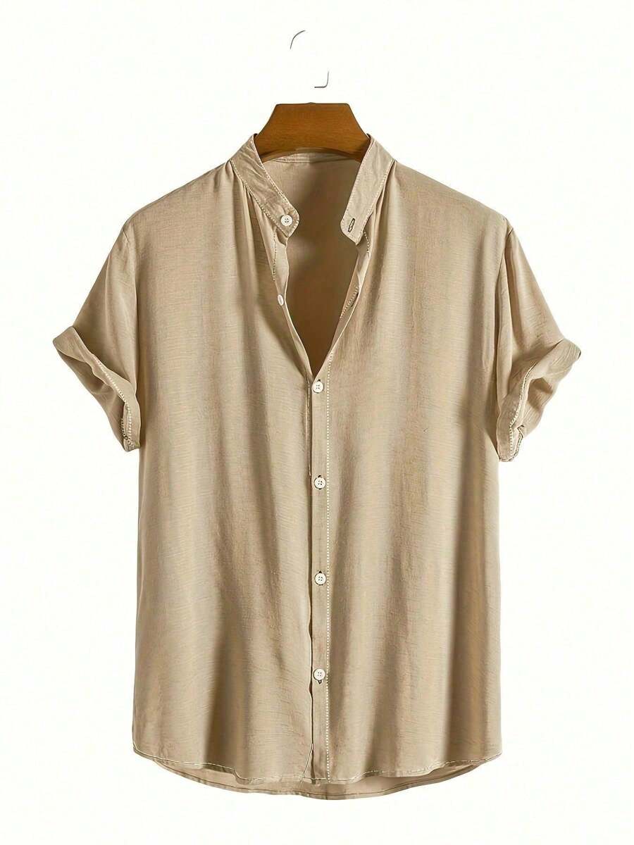 Camisa Manga Curta de Linho GrifeX™