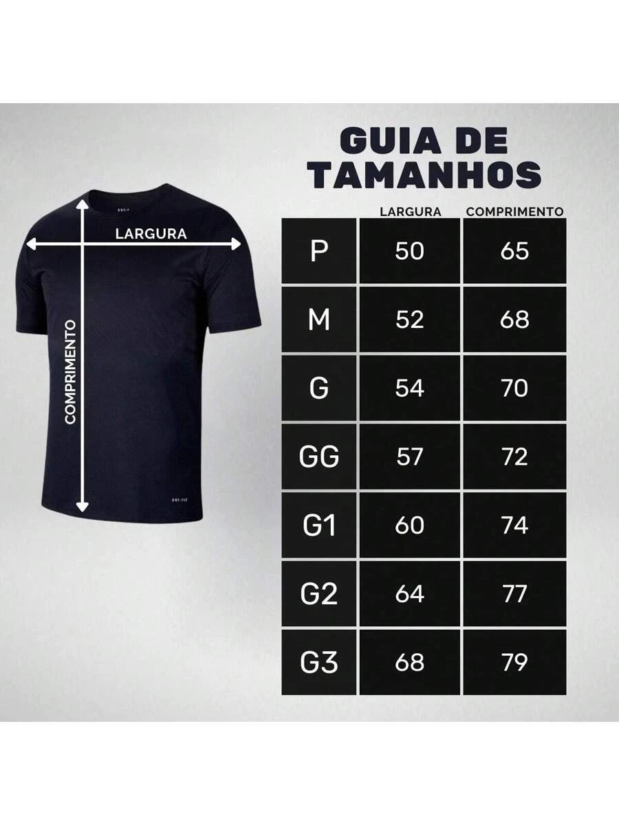 Kit 3 Camisetas Dry Fit GrifeX™