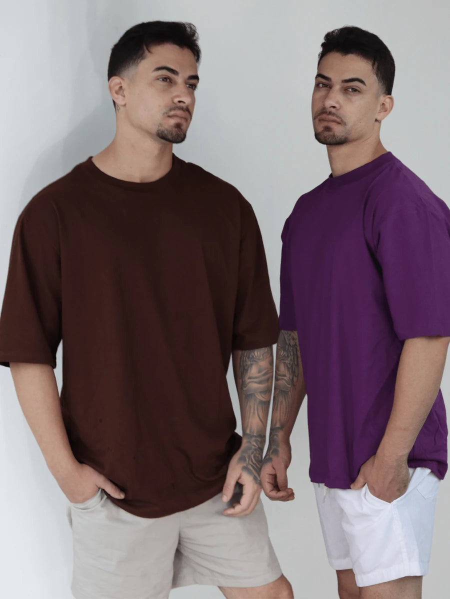 Kit 2 Camisetas Oversized Lisa GrifeX™