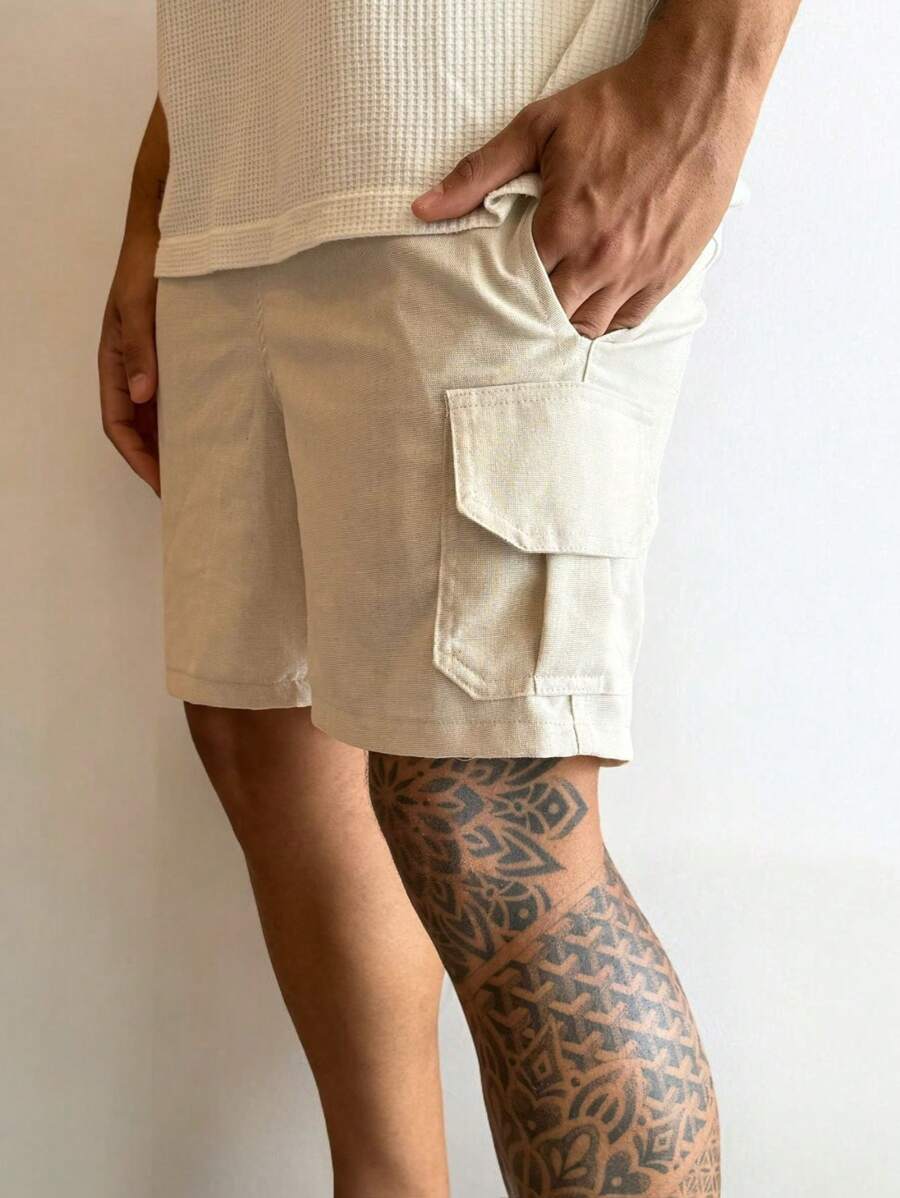 Bermuda Linho Bolso GrifeX™