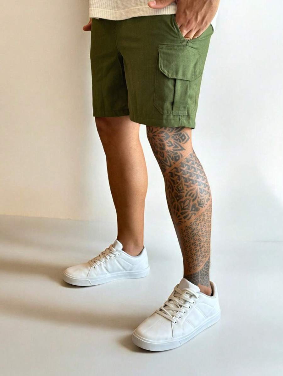Bermuda Linho Bolso GrifeX™