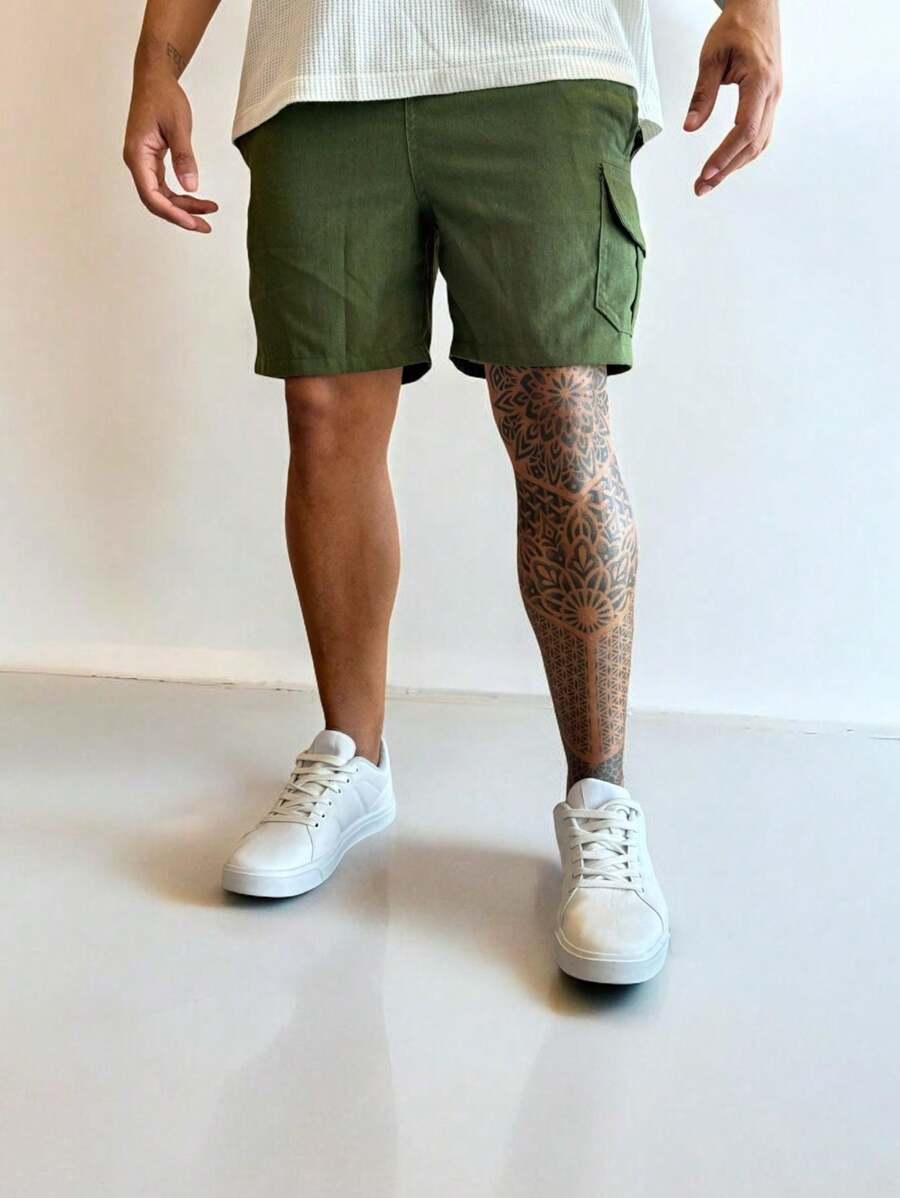 Bermuda Linho Bolso GrifeX™