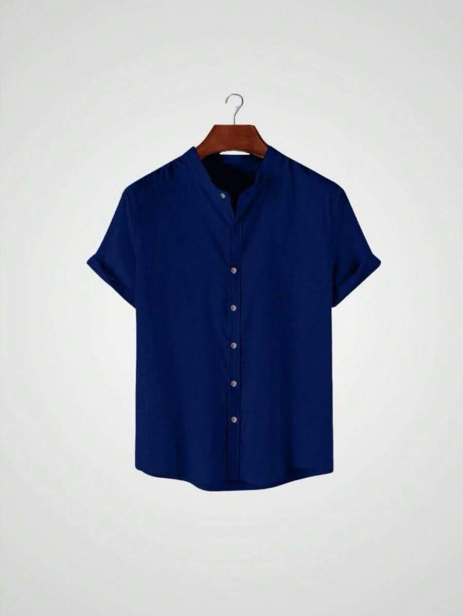 Kit 2 Camisas Gola Pastor De Linho GrifeX™
