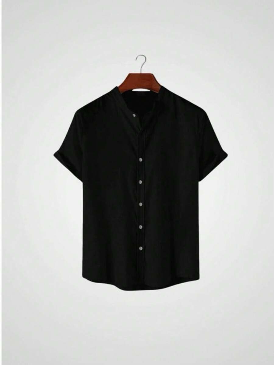 Kit 2 Camisas Gola Pastor De Linho GrifeX™