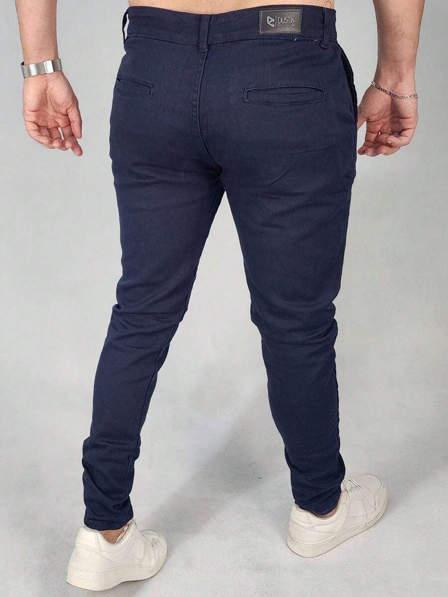 Calça Masculina Alfaiataria Social Sarja Skinny GrifeX™