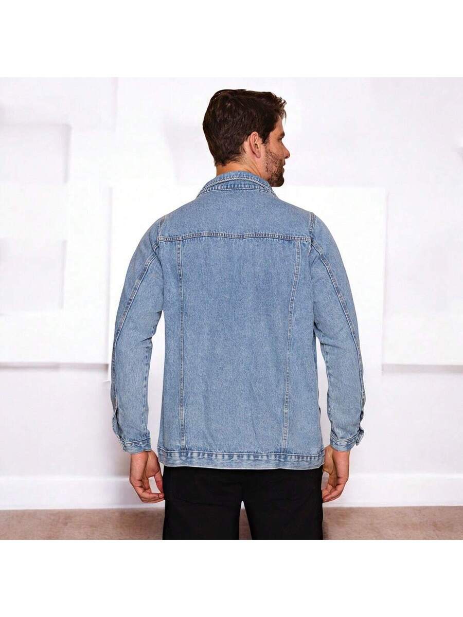 Jaqueta Jeans Masculina GrifeX™