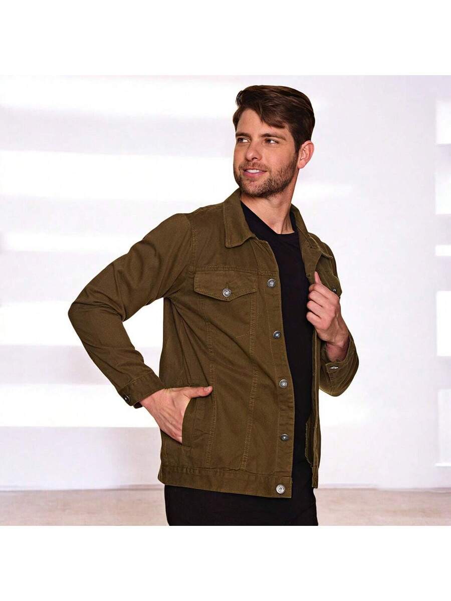 Jaqueta Jeans Masculina GrifeX™
