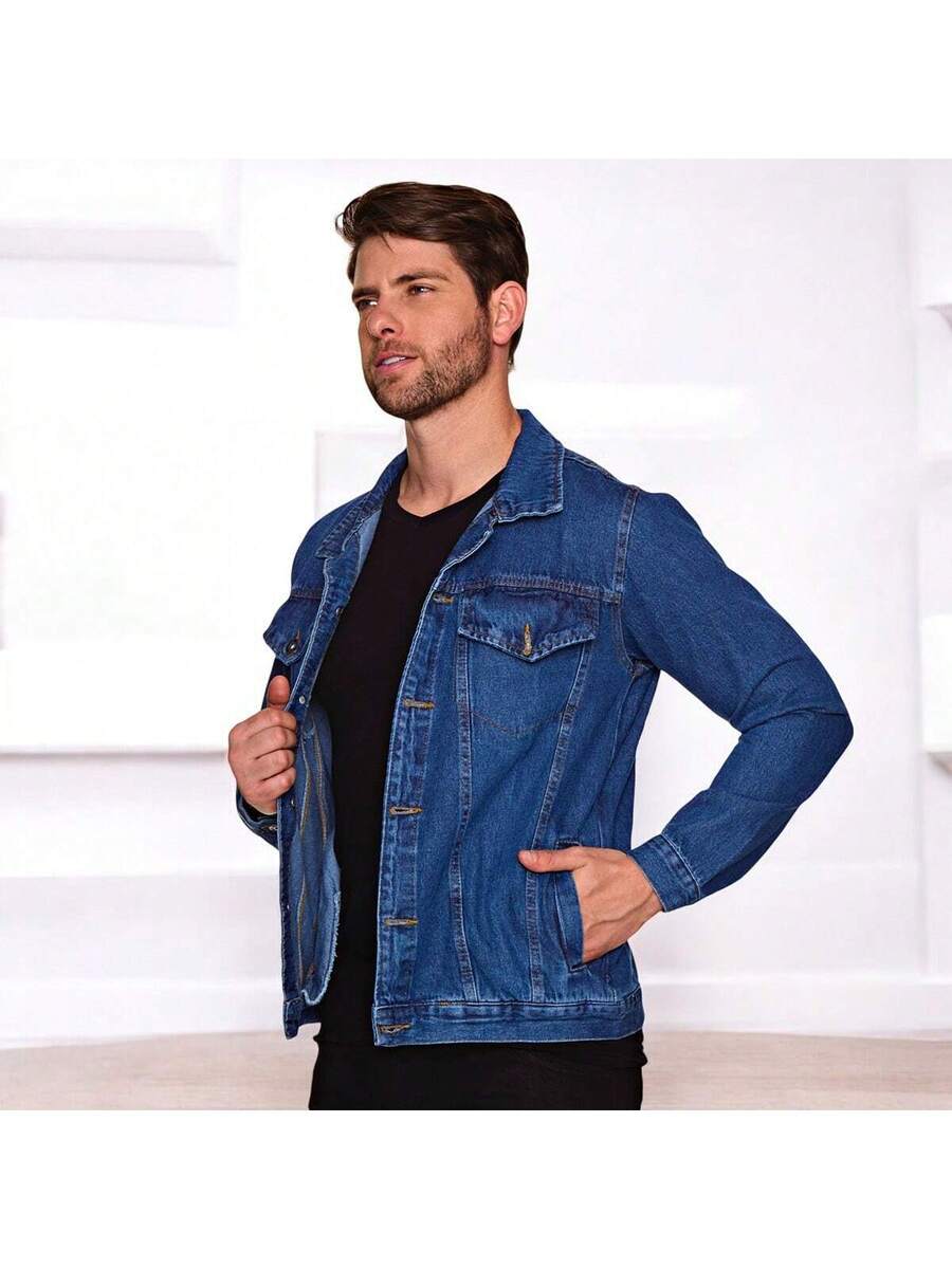 Jaqueta Jeans Masculina GrifeX™