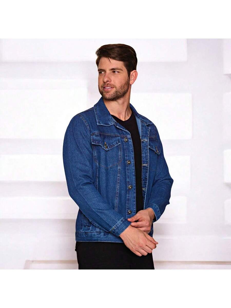 Jaqueta Jeans Masculina GrifeX™