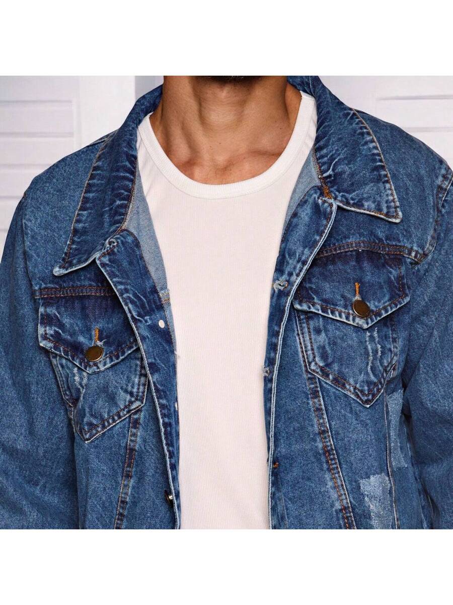 Jaqueta Jeans Masculina GrifeX™