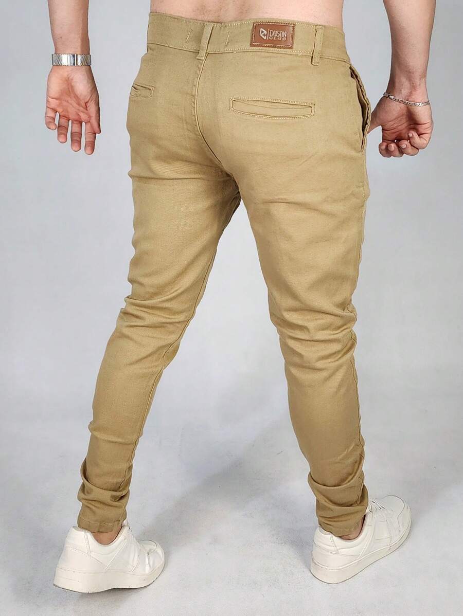 Calça Masculina Alfaiataria Social Sarja Skinny GrifeX™
