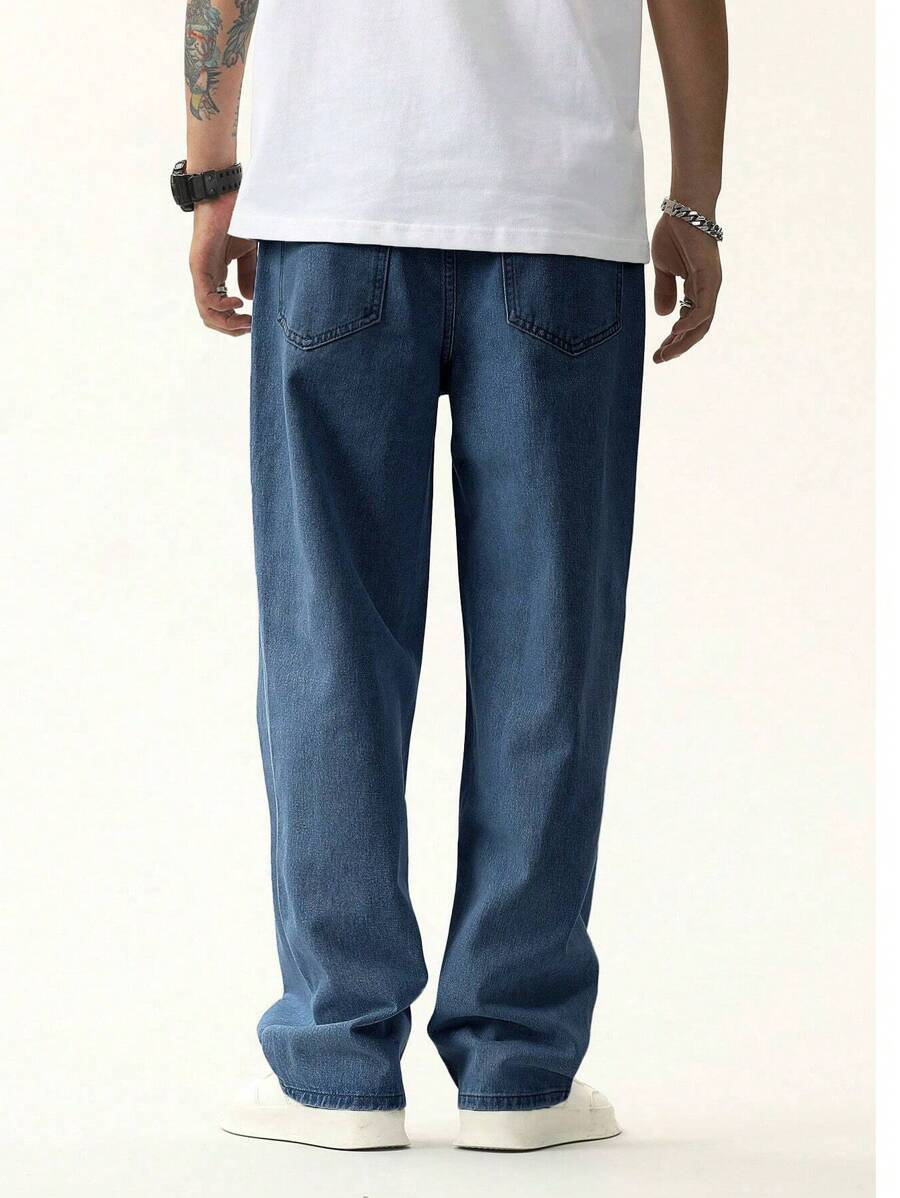 Calça Jeans Denim Baggy Larga GrifeX™