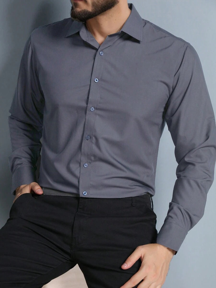 Camisa Social Slim Micro Fibra GrifeX™
