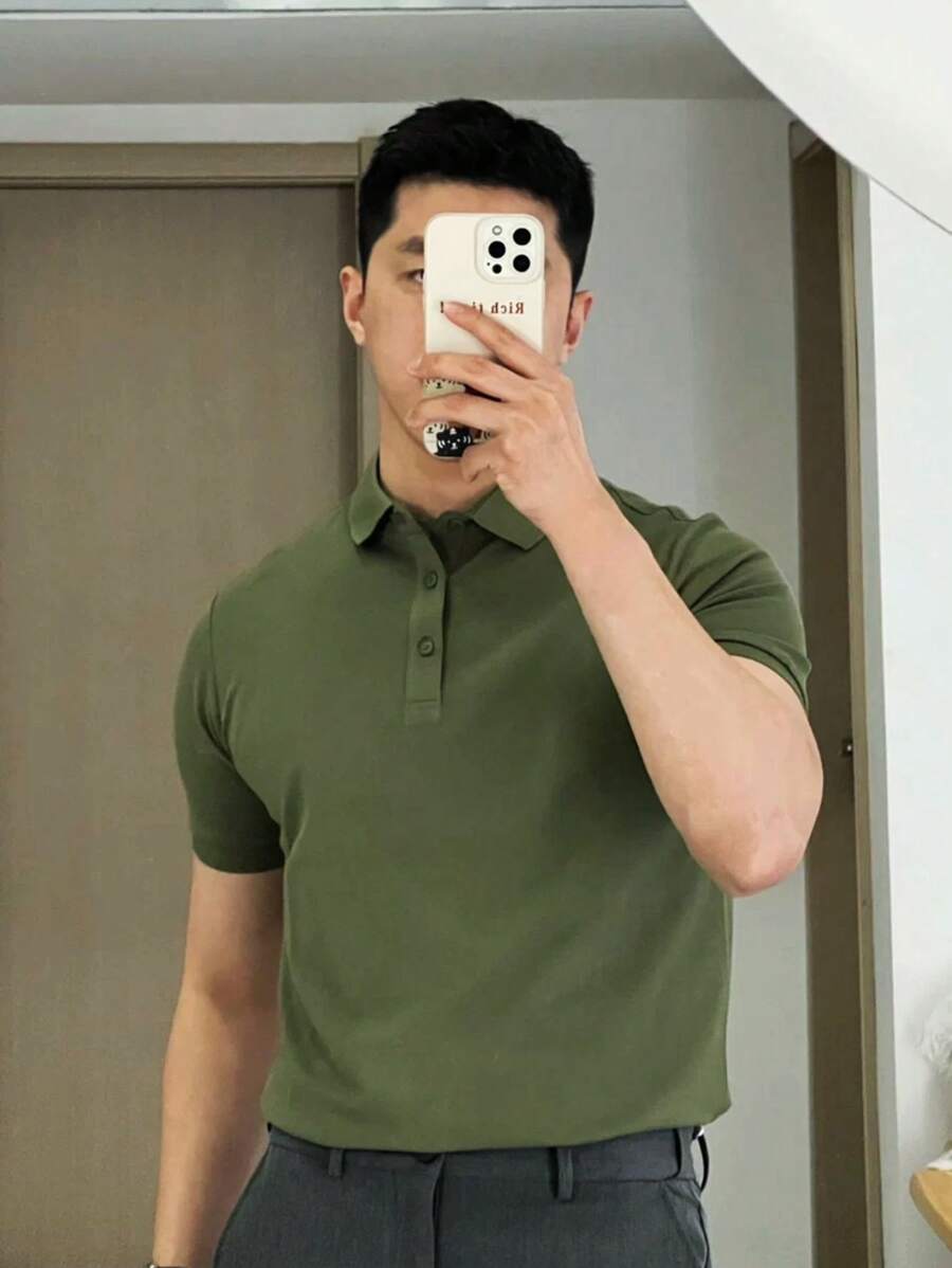 Camisa Polo Básica Gola Clássica GrifeX™