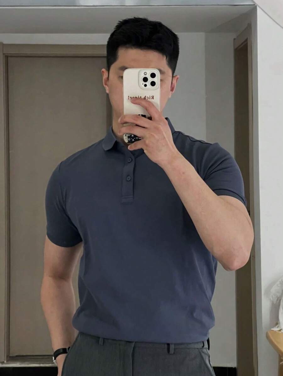 Camisa Polo Básica Gola Clássica GrifeX™
