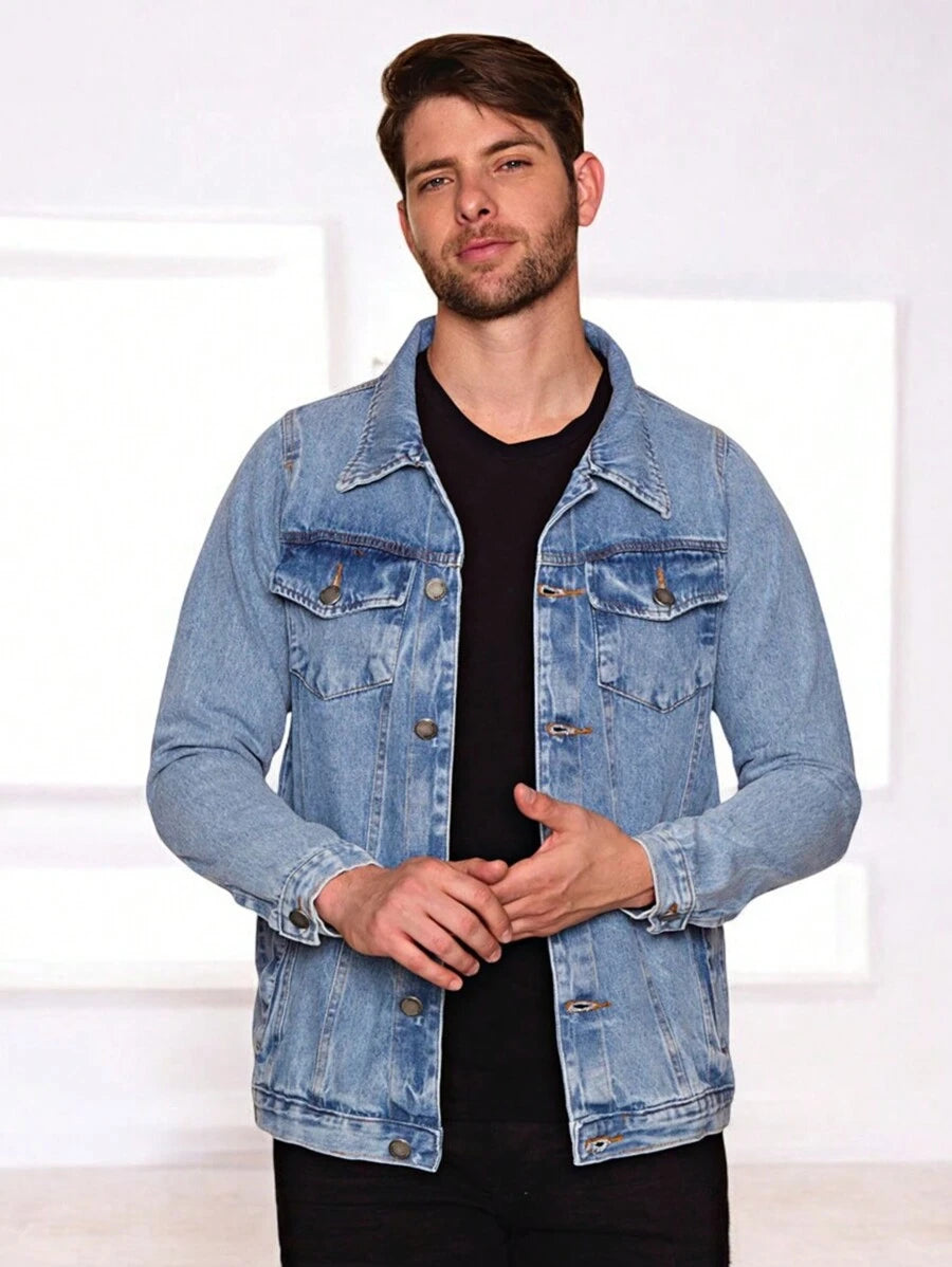Jaqueta Jeans Masculina GrifeX™