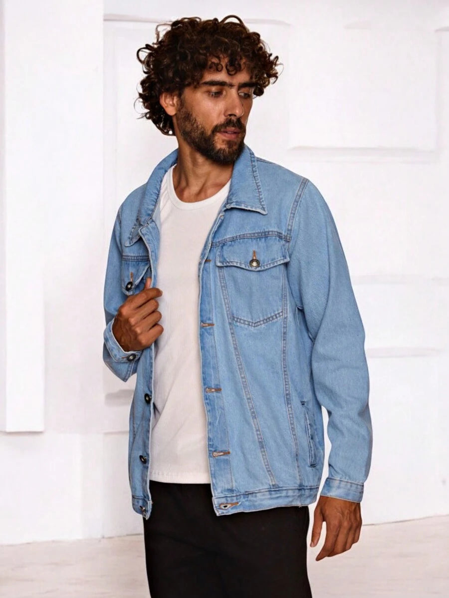Jaqueta Jeans Masculina GrifeX™