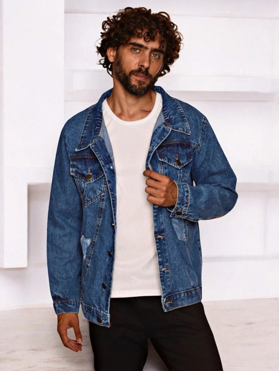 Jaqueta Jeans Masculina GrifeX™