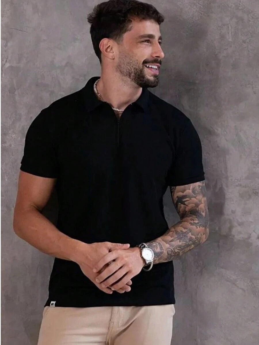 Camisa Polo Zíper GrifeX™