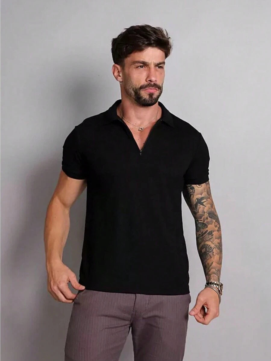 Camisa Polo Zíper GrifeX™