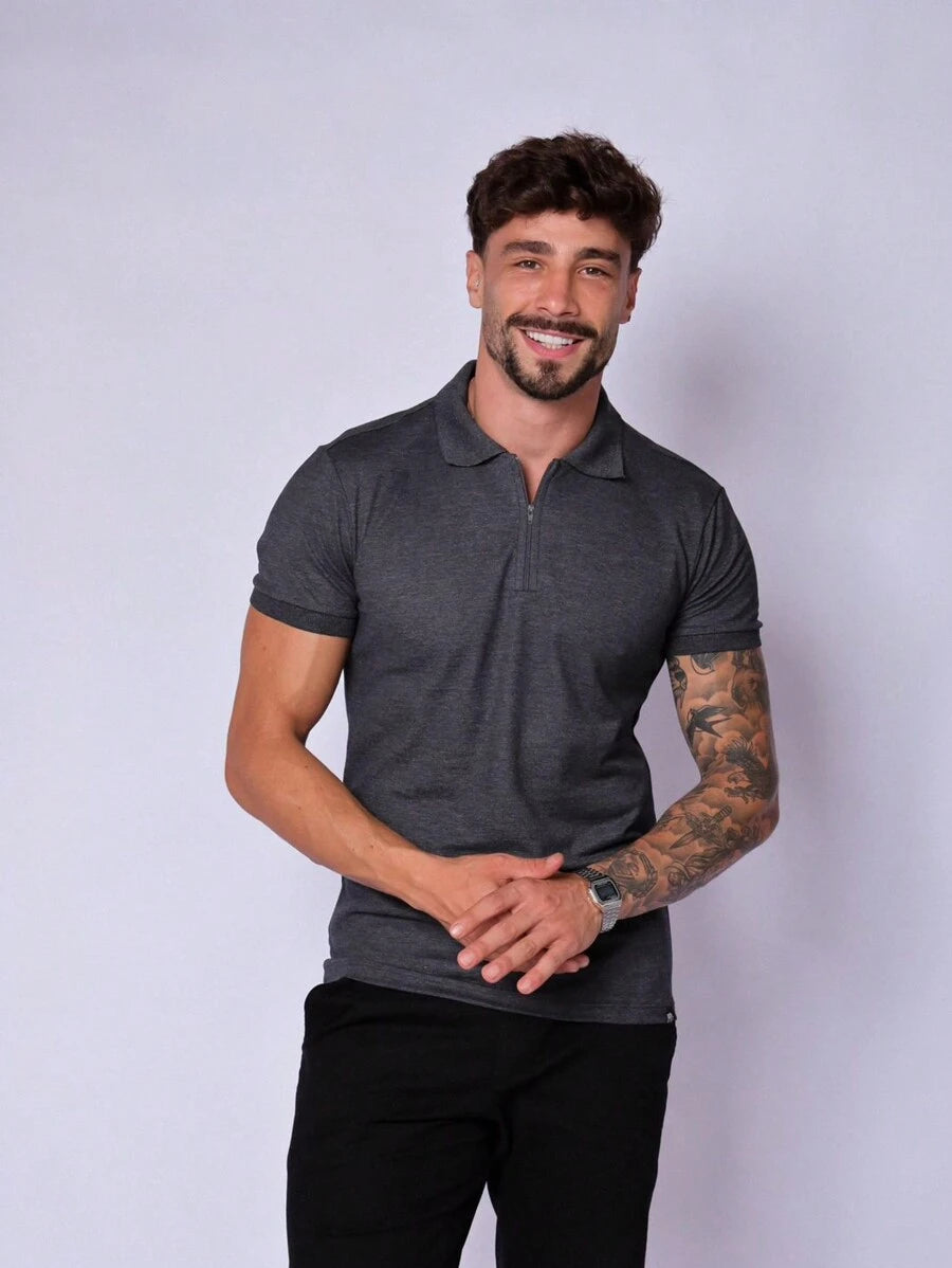 Camisa Polo Zíper GrifeX™