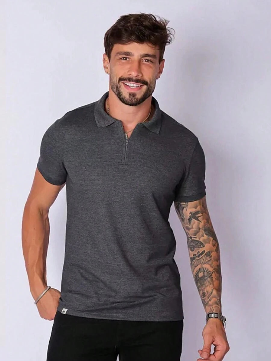 Camisa Polo Zíper GrifeX™
