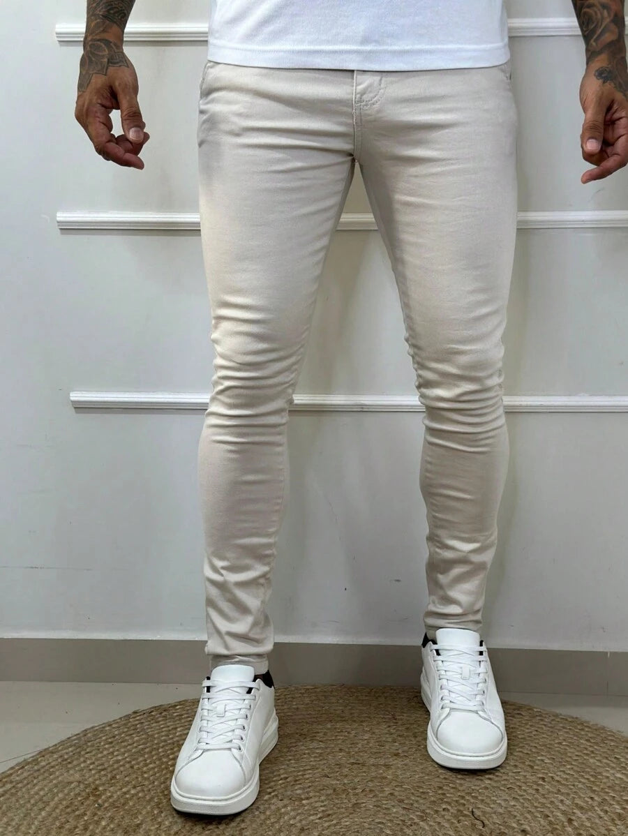 Calça Acetinada Alta Alfaiataria GrifeX™