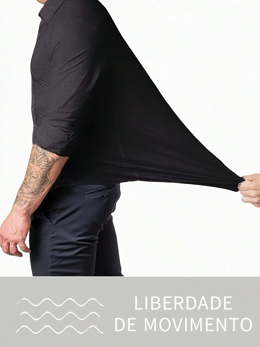 Camisa Social Super Slim Fit GrifeX™