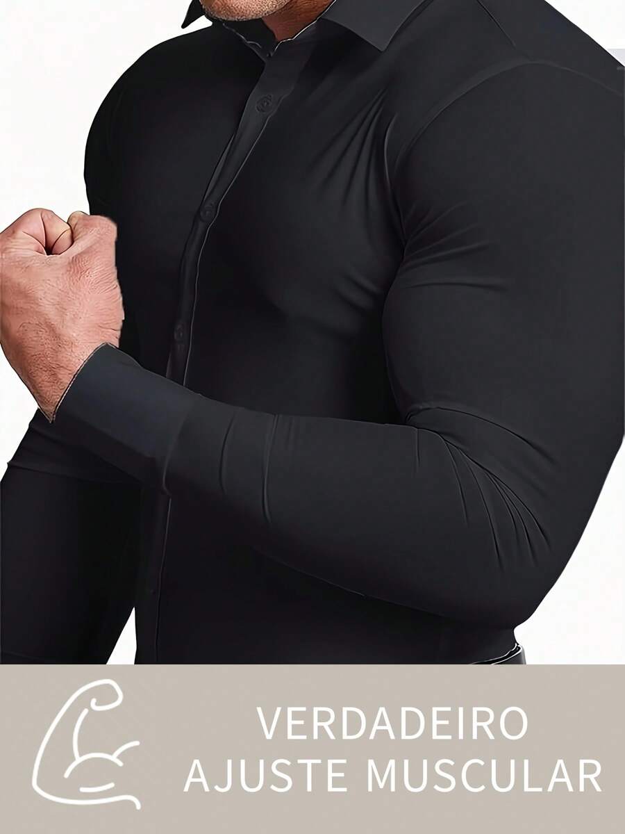 Camisa Social Super Slim Fit GrifeX™