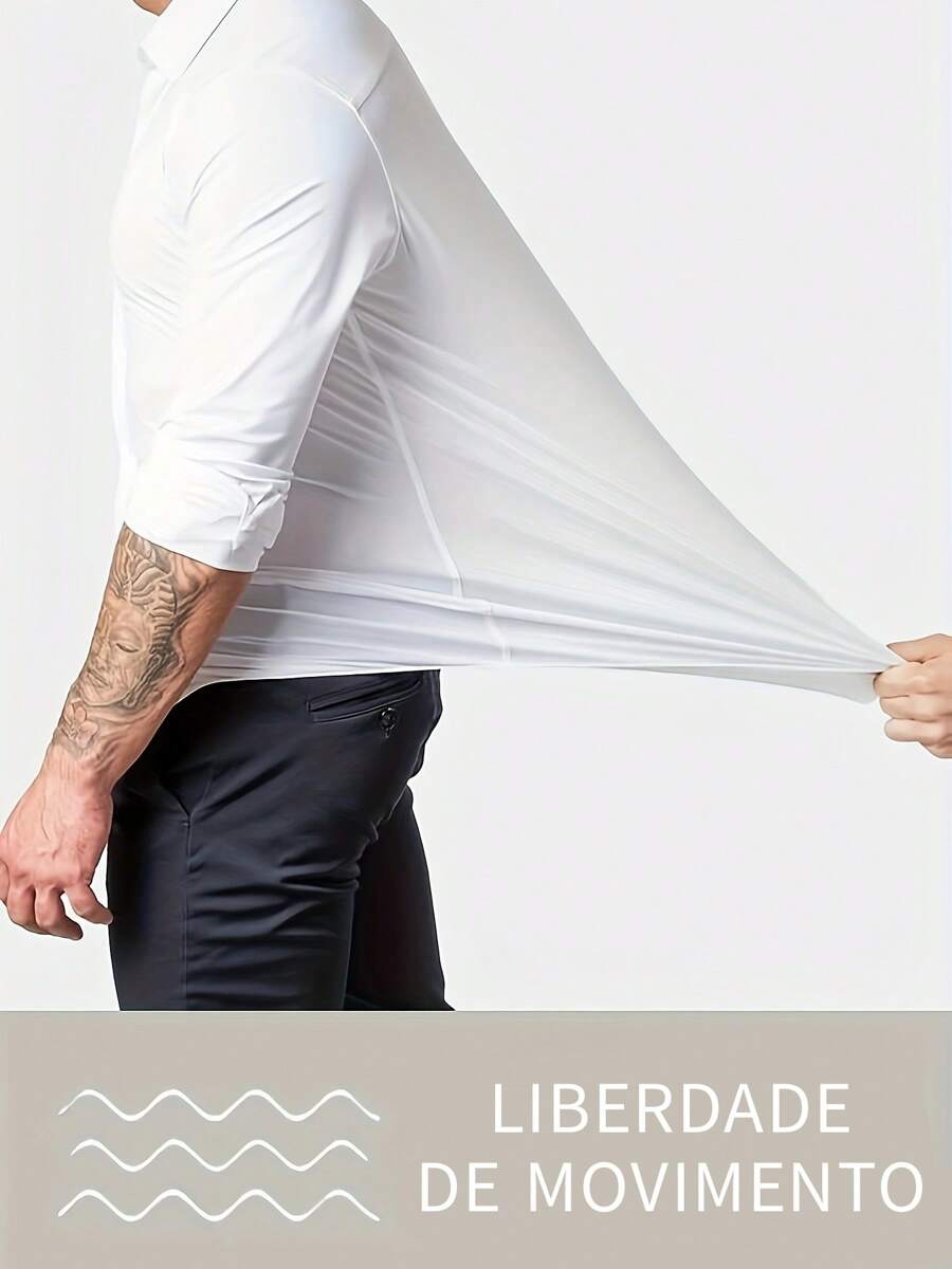 Camisa Social Super Slim Fit GrifeX™