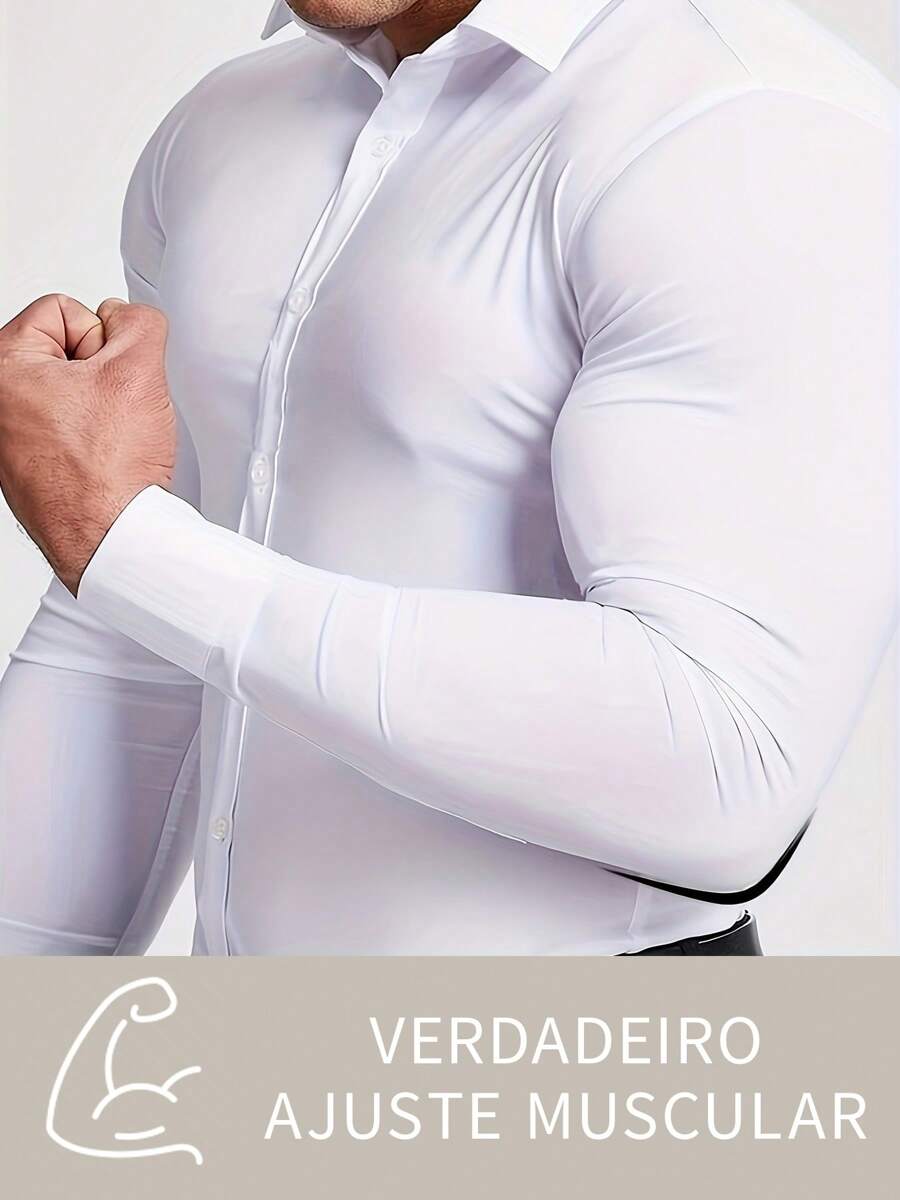 Camisa Social Super Slim Fit GrifeX™