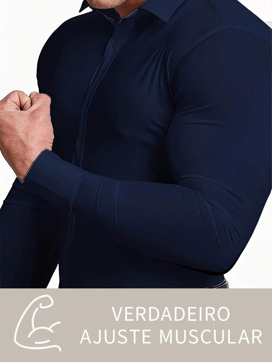 Camisa Social Super Slim Fit GrifeX™