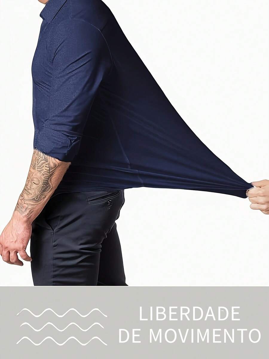 Camisa Social Super Slim Fit GrifeX™