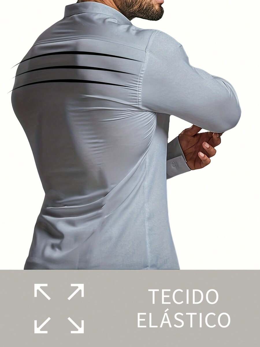 Camisa Social Super Slim Fit GrifeX™