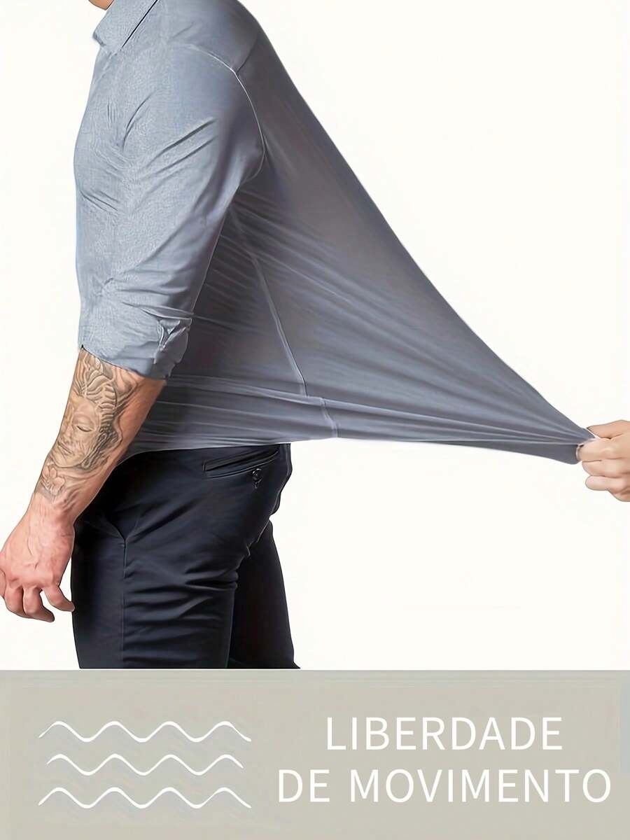 Camisa Social Super Slim Fit GrifeX™