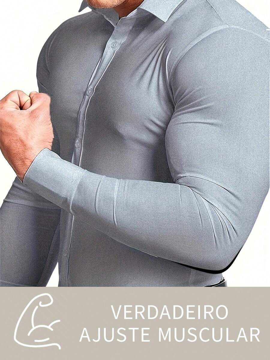 Camisa Social Super Slim Fit GrifeX™