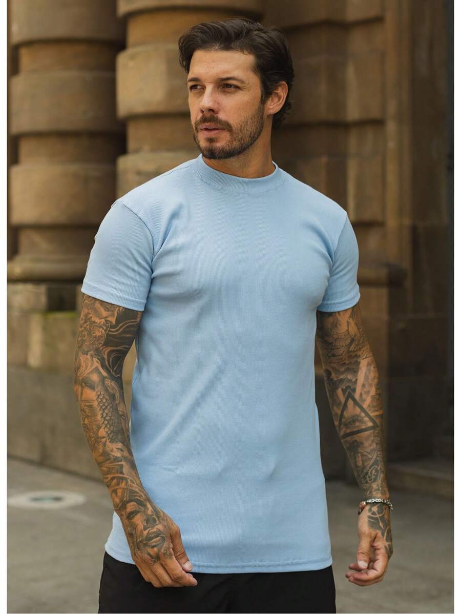Camiseta Slim Lisa Básica GrifeX™