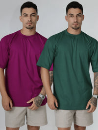 Roxo/Verde Militar
