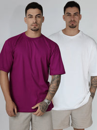 Roxo/Branco